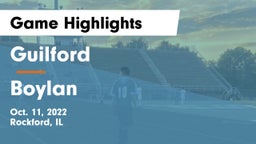 Guilford  vs Boylan Game Highlights - Oct. 11, 2022