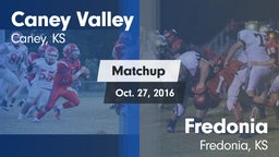 Matchup: Caney Valley vs. Fredonia  2016