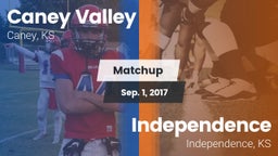 Matchup: Caney Valley vs. Independence  2017