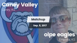 Matchup: Caney Valley vs. olpe eagles 2017