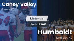 Matchup: Caney Valley vs. Humboldt  2017