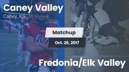 Matchup: Caney Valley vs. Fredonia/Elk Valley 2017