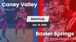 Matchup: Caney Valley vs. Baxter Springs   2018