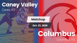 Matchup: Caney Valley vs. Columbus  2020