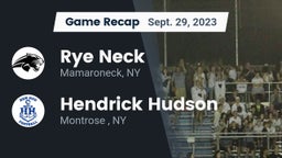 Recap: Rye Neck  vs. Hendrick Hudson  2023