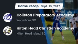 Recap: Colleton Preparatory Academy vs. Hilton Head Christian Academy  2017