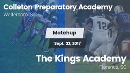 Matchup: CPAHS vs. The Kings Academy 2017