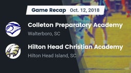 Recap: Colleton Preparatory Academy vs. Hilton Head Christian Academy  2018