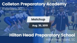 Matchup: CPAHS vs. Hilton Head Preparatory School 2019
