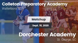 Matchup: CPAHS vs. Dorchester Academy  2020