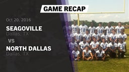 Recap: Seagoville  vs. North Dallas  2016