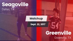 Matchup: Seagoville vs. Greenville  2017