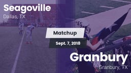 Matchup: Seagoville vs. Granbury  2018