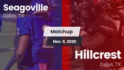 Matchup: Seagoville vs. Hillcrest  2020