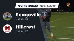Recap: Seagoville  vs. Hillcrest  2020