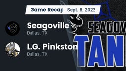 Recap: Seagoville  vs. L.G. Pinkston  2022