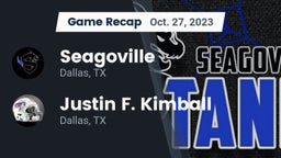 Recap: Seagoville  vs. Justin F. Kimball  2023