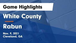 White County  vs Rabun Game Highlights - Nov. 9, 2021