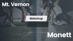Matchup: Mt. Vernon High vs. Monett  2016
