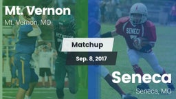 Matchup: Mt. Vernon High vs. Seneca  2017