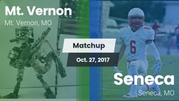 Matchup: Mt. Vernon High vs. Seneca  2017