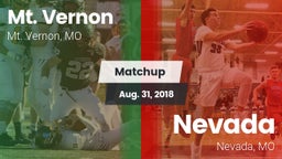 Matchup: Mt. Vernon High vs. Nevada  2018