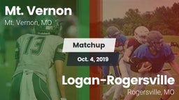 Matchup: Mt. Vernon High vs. Logan-Rogersville  2019