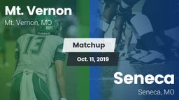 Matchup: Mt. Vernon High vs. Seneca  2019