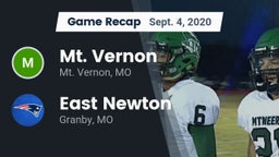 Recap: Mt. Vernon  vs. East Newton  2020