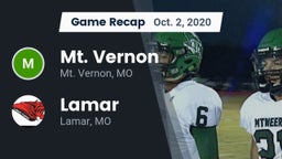 Recap: Mt. Vernon  vs. Lamar  2020