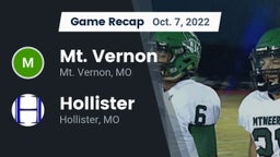 Recap: Mt. Vernon  vs. Hollister  2022