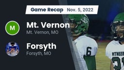 Recap: Mt. Vernon  vs. Forsyth  2022