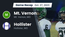 Recap: Mt. Vernon  vs. Hollister  2023