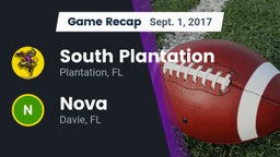 Recap: South Plantation  vs. Nova  2017
