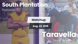 Matchup: South Plantation vs. Taravella  2018