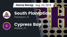 Recap: South Plantation  vs. Cypress Bay  2019