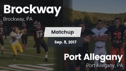 Matchup: Brockway vs. Port Allegany  2017