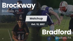 Matchup: Brockway vs. Bradford  2017