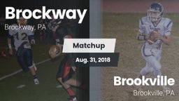 Matchup: Brockway vs. Brookville  2018