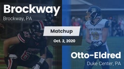 Matchup: Brockway vs. Otto-Eldred  2020