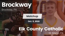 Matchup: Brockway vs. Elk County Catholic  2020