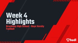 Brockway football highlights Week 4 Highlights 