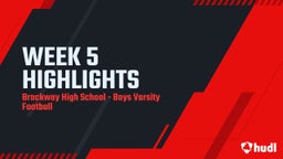 Brockway football highlights WEEK 5 HIGHLIGHTS