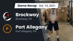 Recap: Brockway  vs. Port Allegany  2021