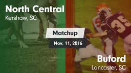 Matchup: North Central vs. Buford  2016