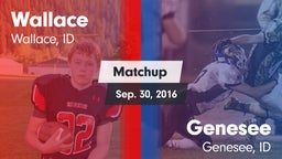 Matchup: Wallace vs. Genesee  2016