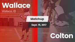 Matchup: Wallace vs. Colton 2017