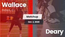 Matchup: Wallace vs. Deary 2020