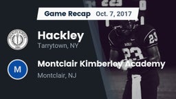 Recap: Hackley  vs. Montclair Kimberley Academy 2017