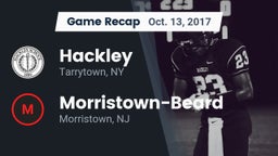 Recap: Hackley  vs. Morristown-Beard  2017